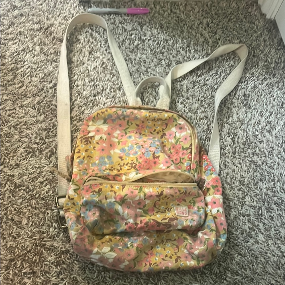 Floral Backpack by Kipling - Multicolor
